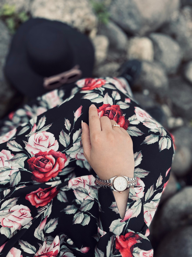 پیراهن ساحلی رُز