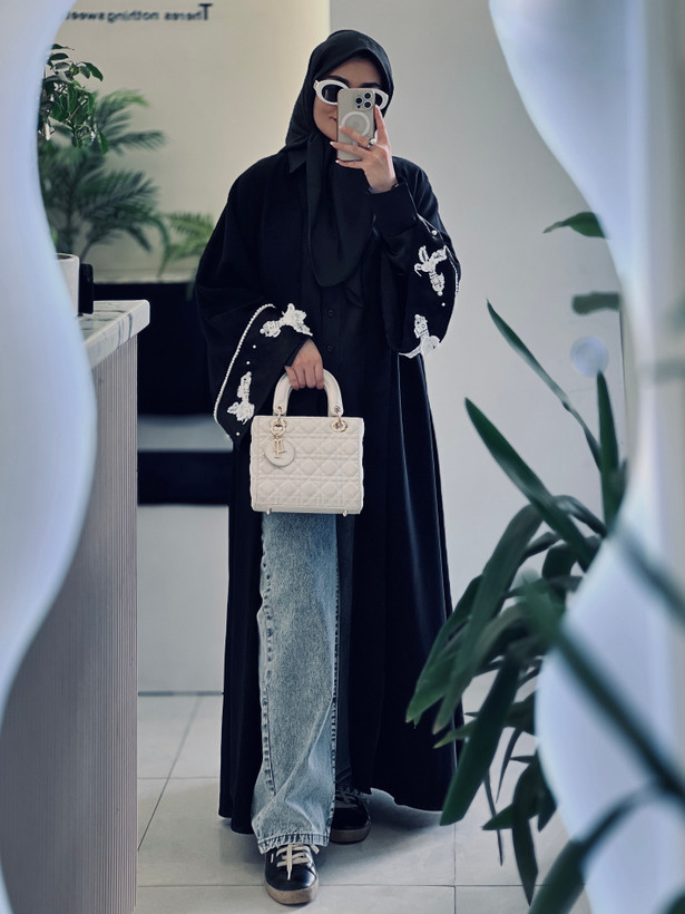عبای بلند لوکس ماه و ماهی