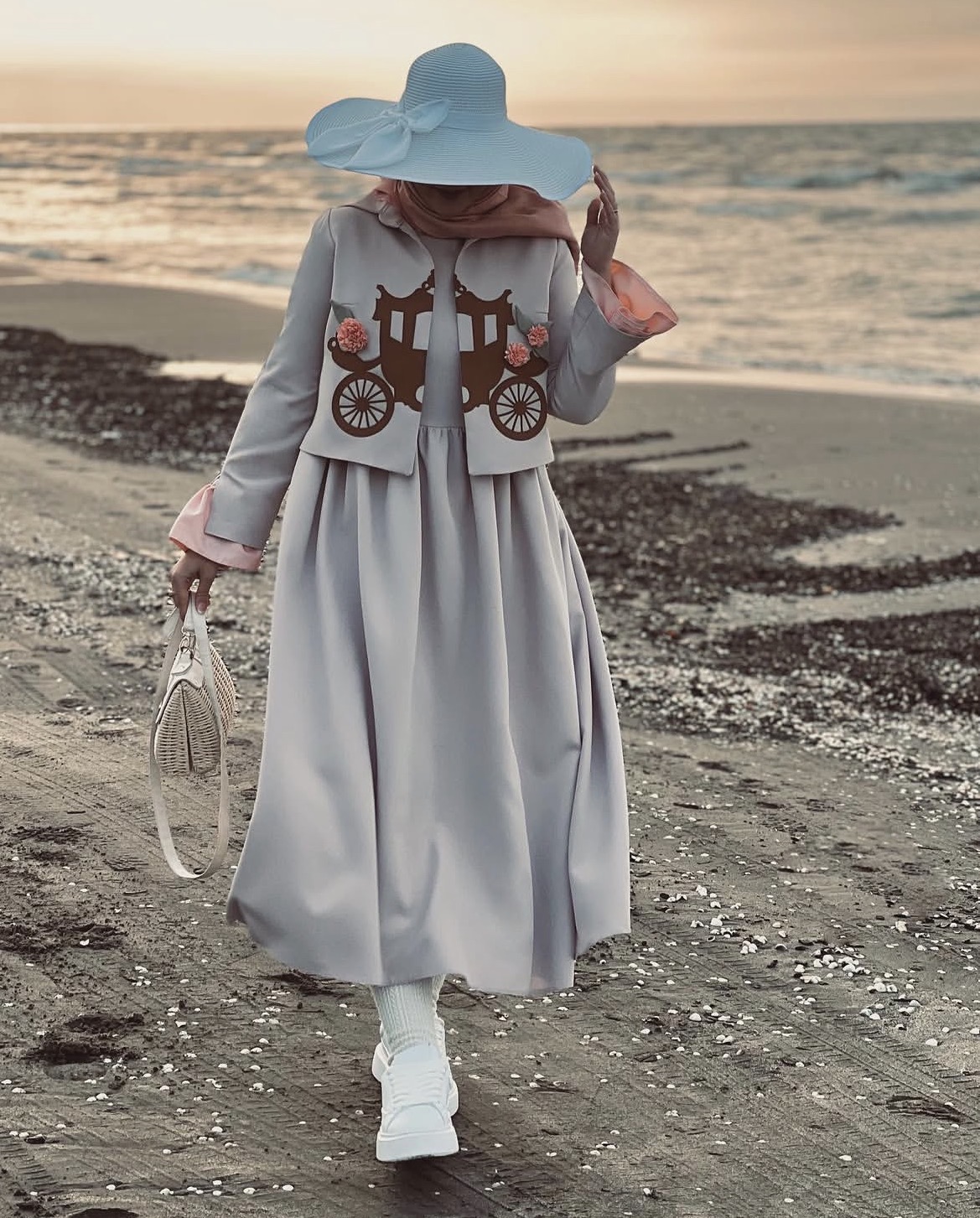 ست کت و سارافون فانتزی کالسکه